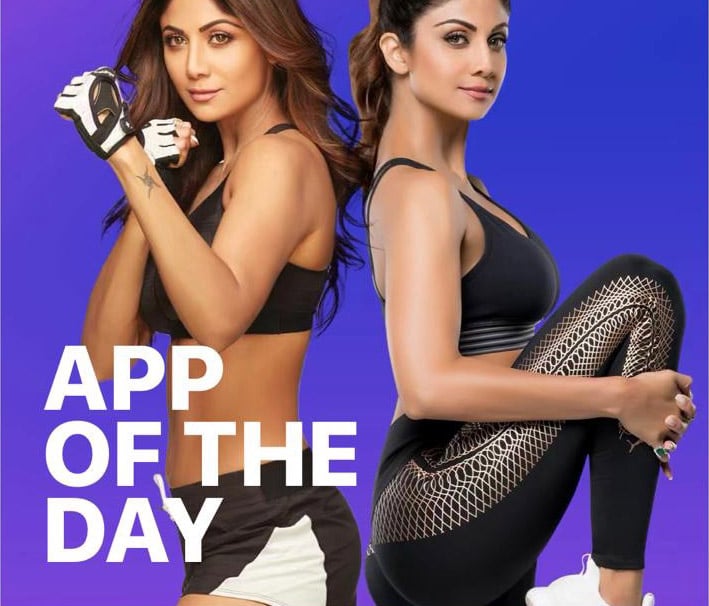 Shilpa Shetty iOS App wins Apple App of the Day