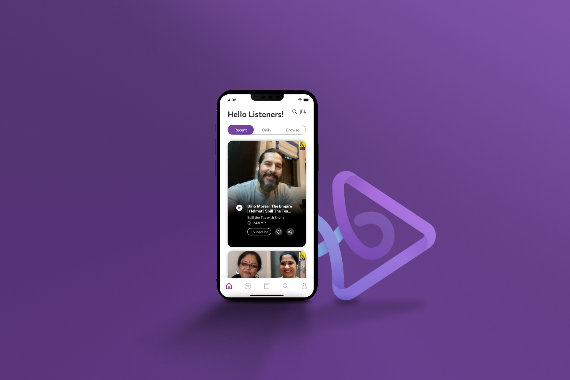 Bingepods Podcasts App